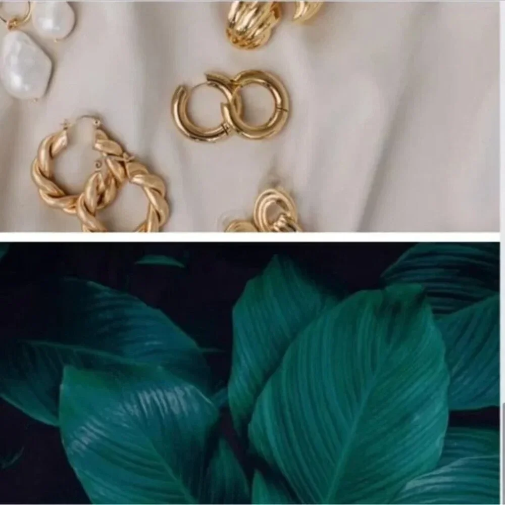 ✨ Zara Kate Middleton statement cascading floral earrings ✨ with GIFT BOX ✨💕💕 - Picture 11 of 11